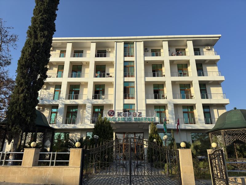 The central building