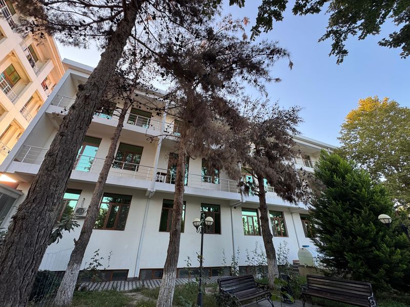 The sanatorium grounds