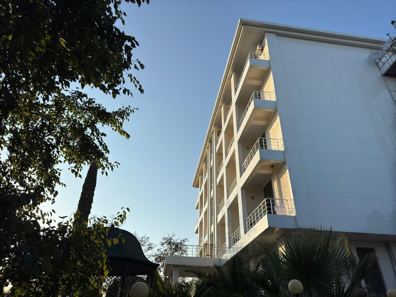 The residential building